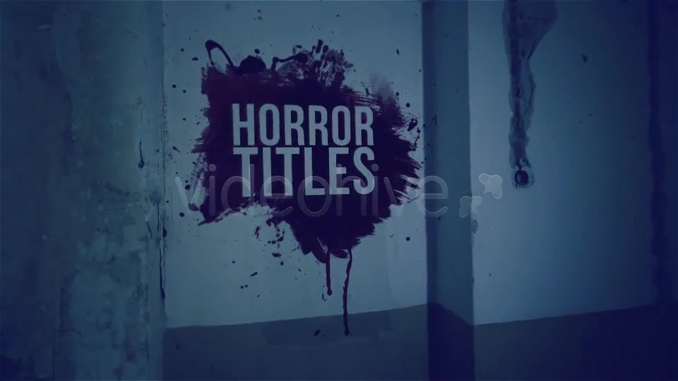 Horror Titles - Download Videohive 2659679