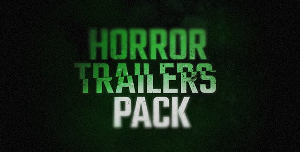 Horror Trailers Pack - Videohive 18075444 Download