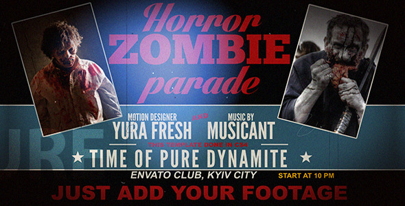 Horror Zombie Parade - Download Videohive 5791718