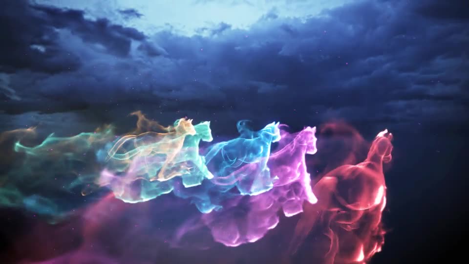 Horse Particle Trails Logo Videohive 24767785 After Effects Image 2