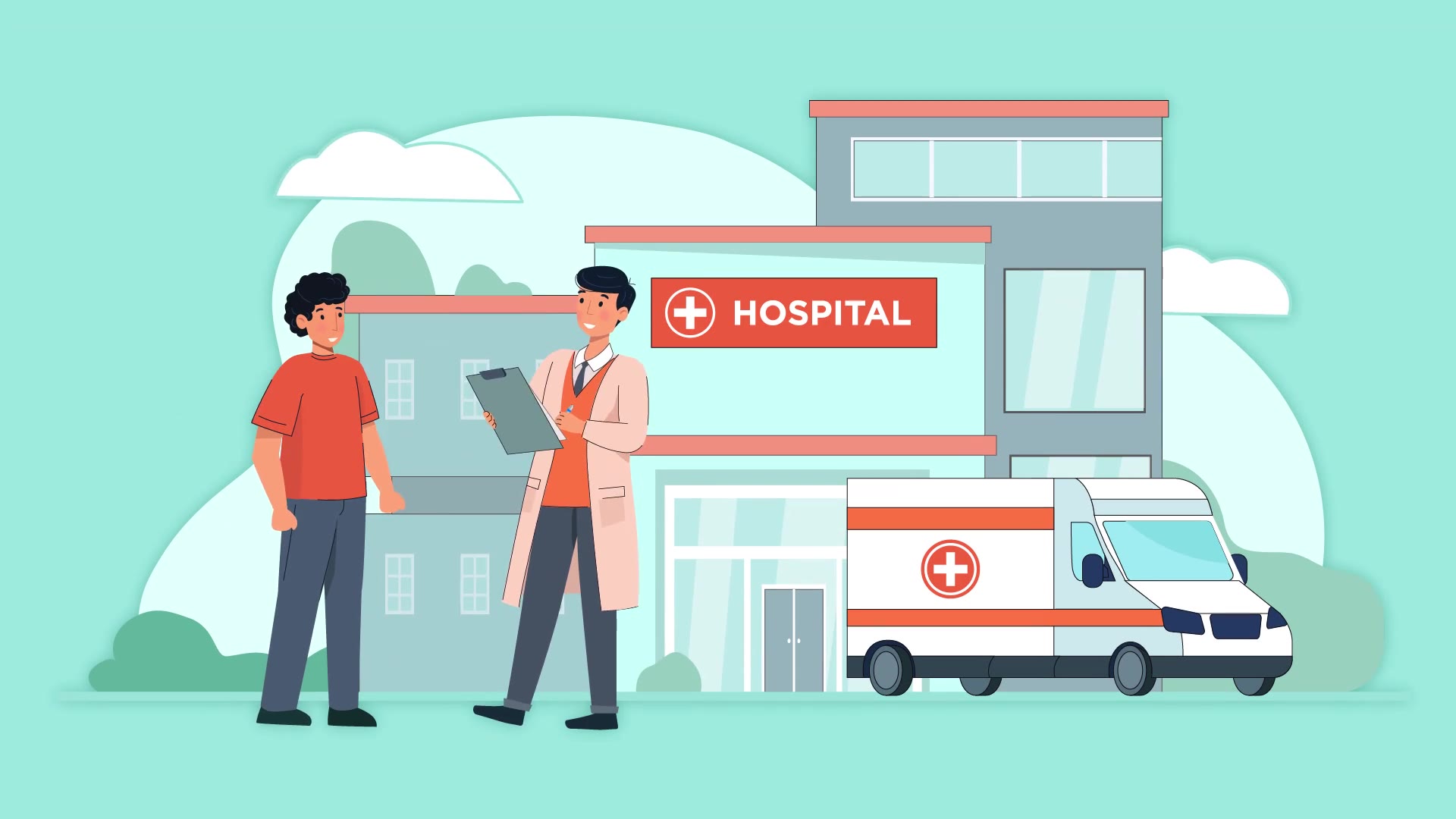 Hospital Character Animation Scene Pack Videohive 37074865 After Effects Image 6