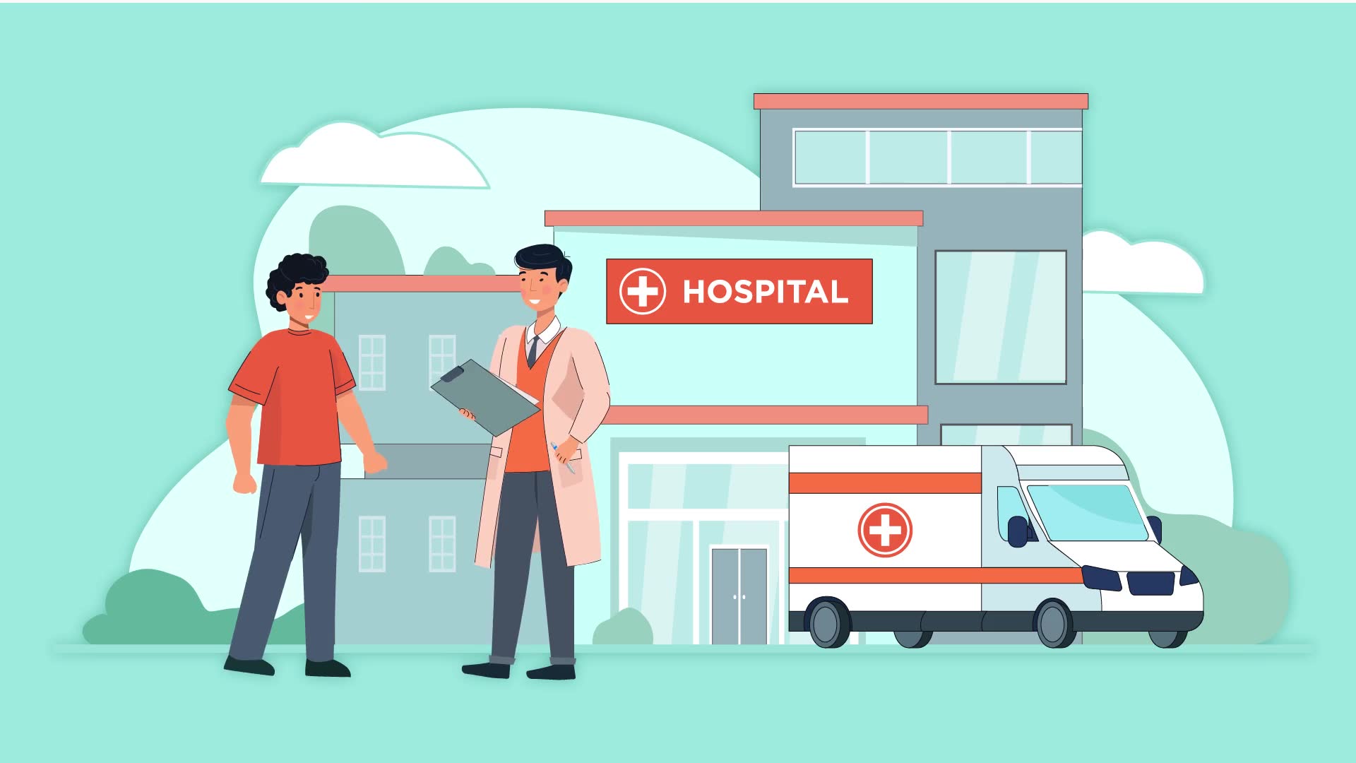 Hospital Character Animation Scene Pack Videohive 37074865 After Effects Image 7
