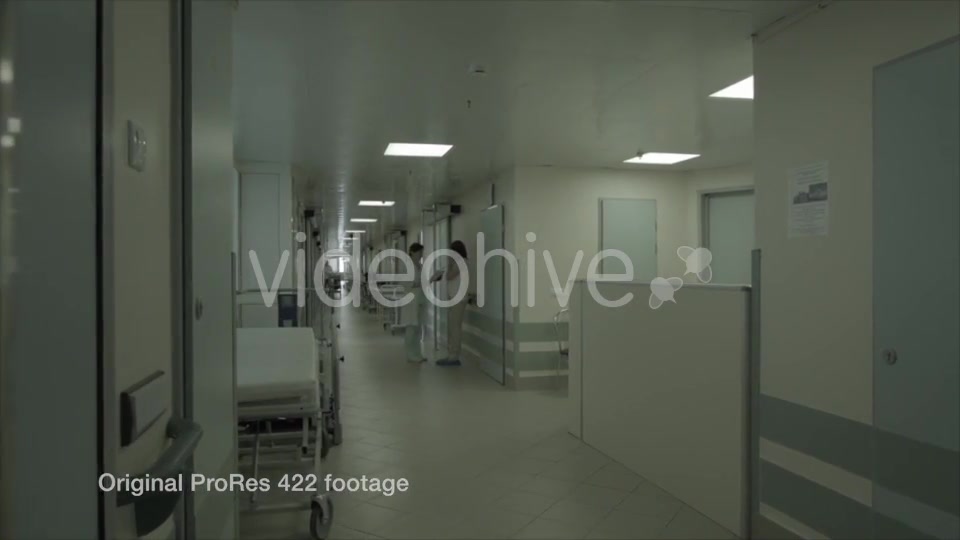 Hospital Corridor 2  Videohive 12783128 Stock Footage Image 6