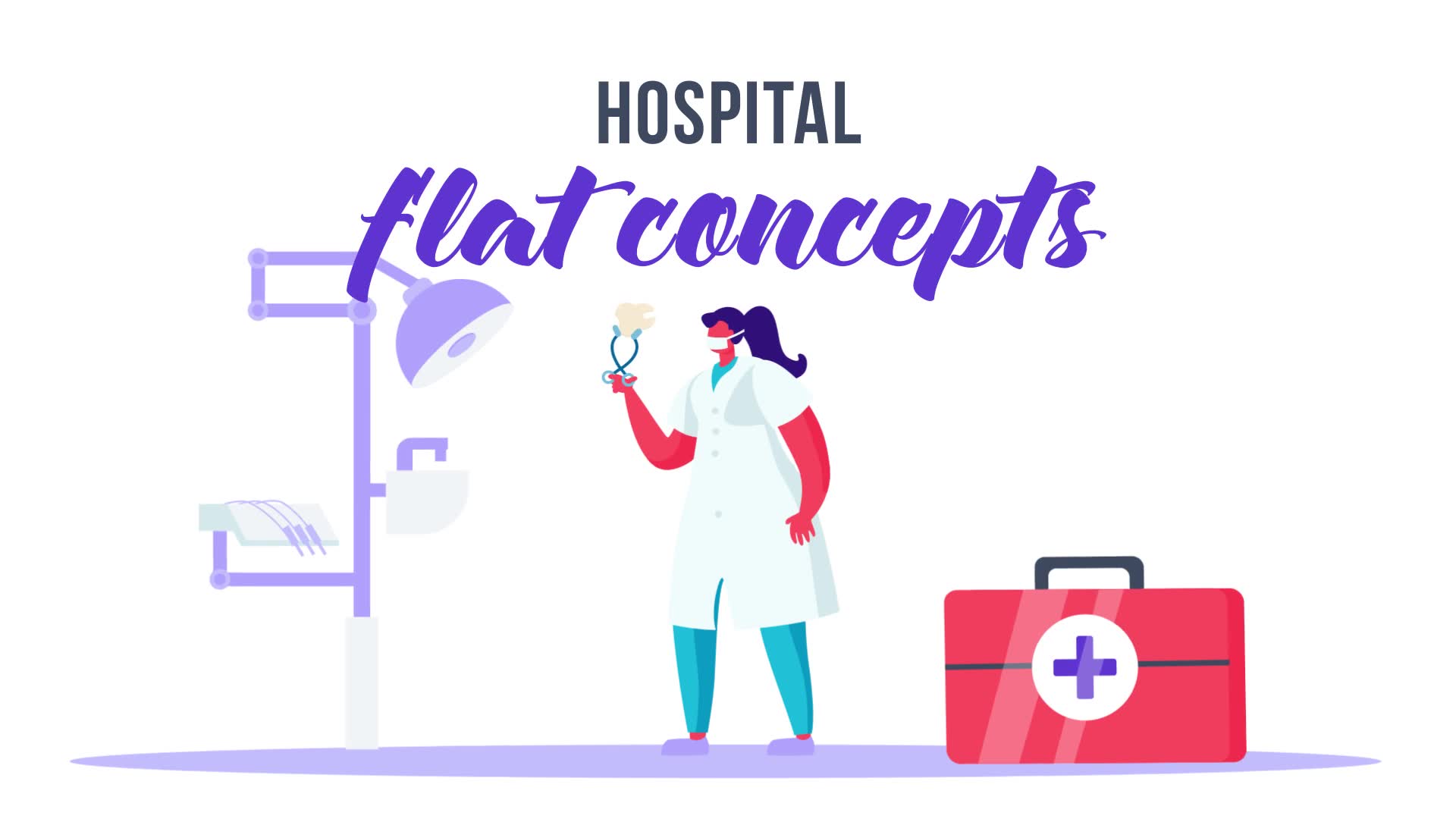 Hospital Flat Concept Videohive 33099258 After Effects Image 2