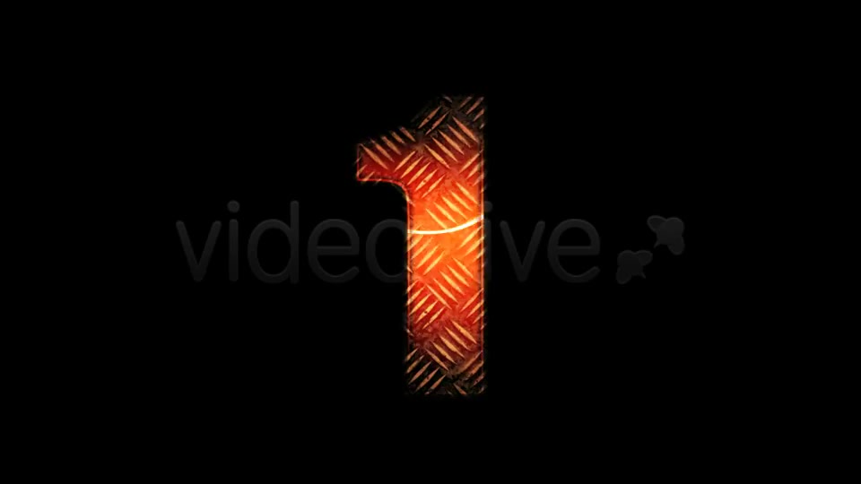 Hot Metallic Countdown - Download Videohive 144009