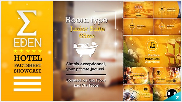 Hotel Fact sheet Showcase - Download Videohive 19428074