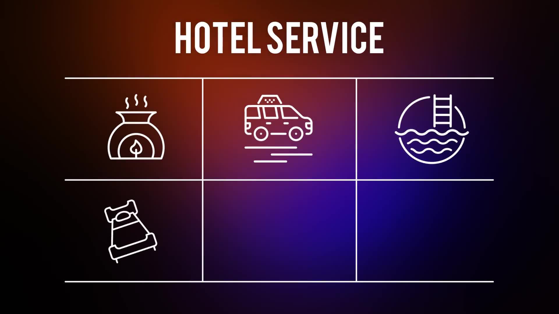 Hotel Service 25 Outline Icons - Download Videohive 23195011