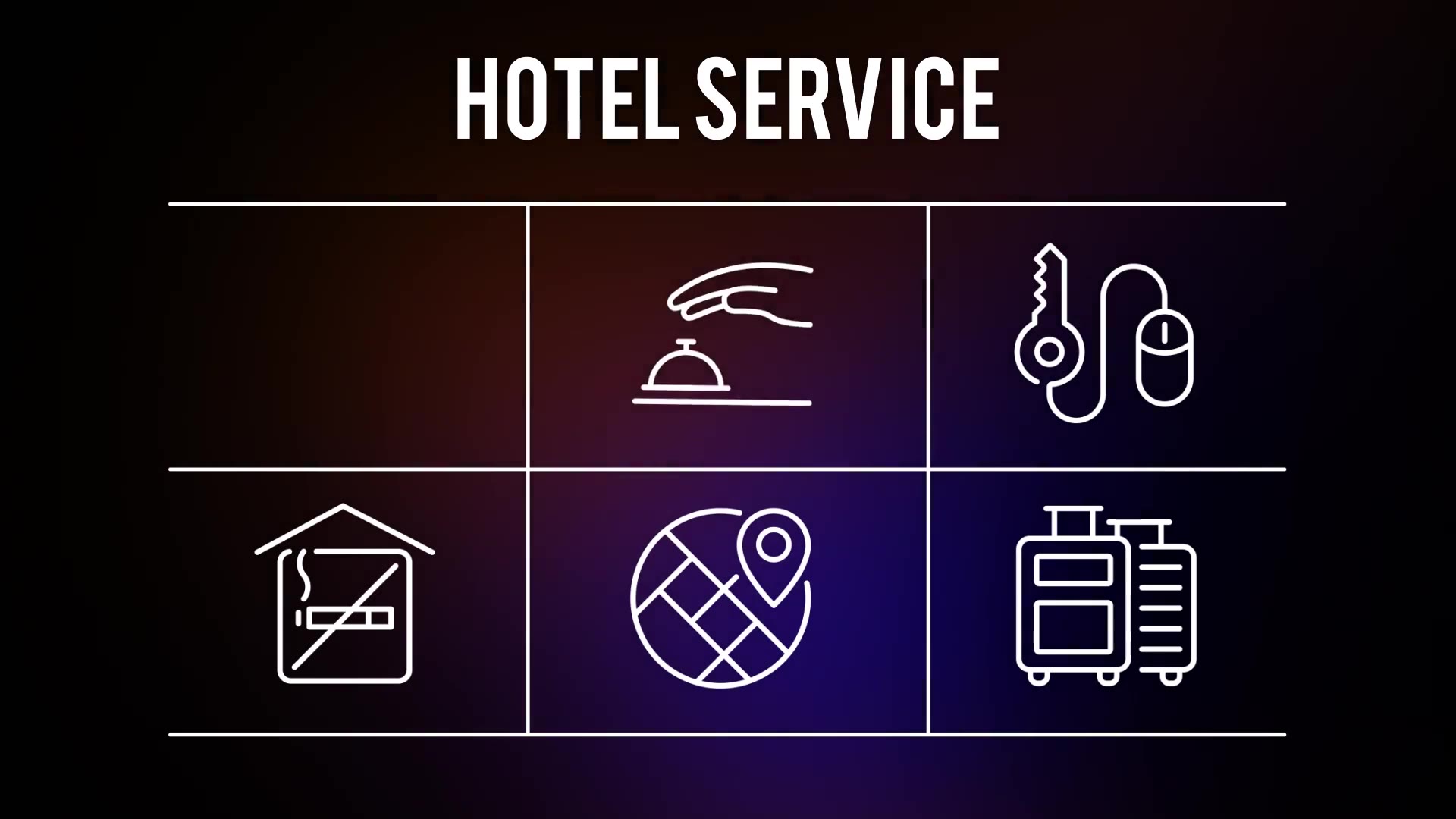 Hotel Service 25 Outline Icons - Download Videohive 23195011