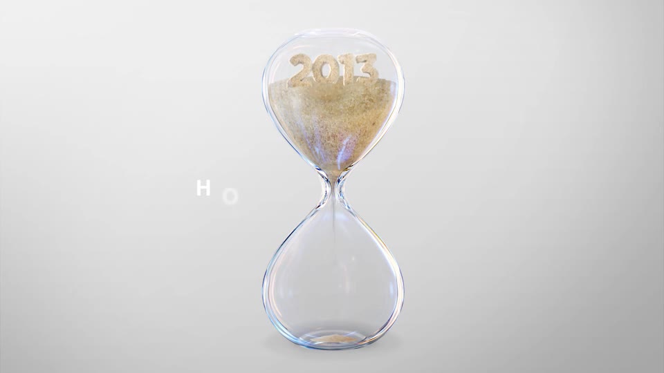 Hourglass Number and Logo Transformation Videohive 25550747 After Effects Image 1