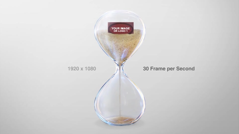 Hourglass Number and Logo Transformation Videohive 25550747 After Effects Image 5