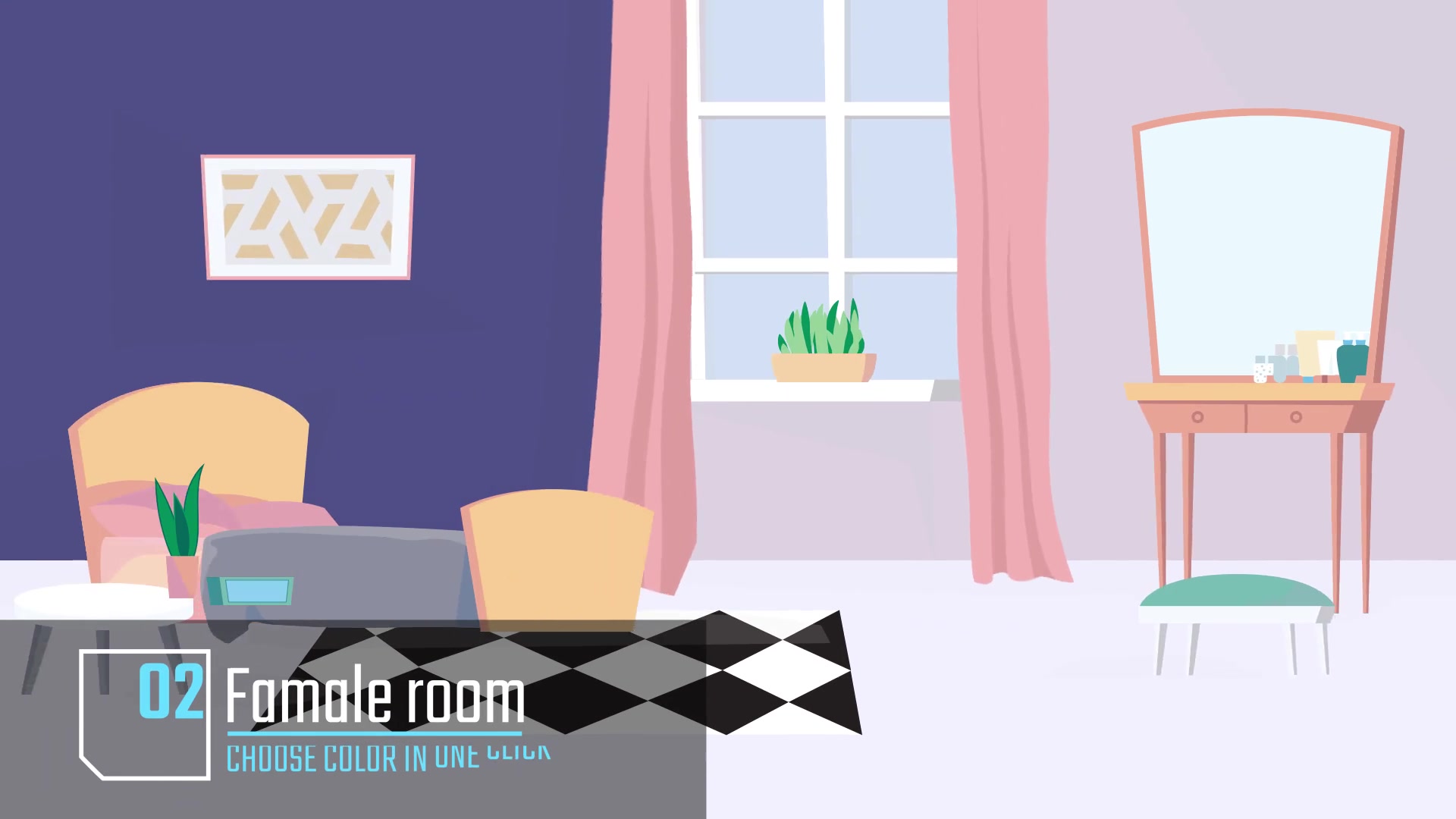 House inside Animation background Videohive 34060936 After Effects Image 5