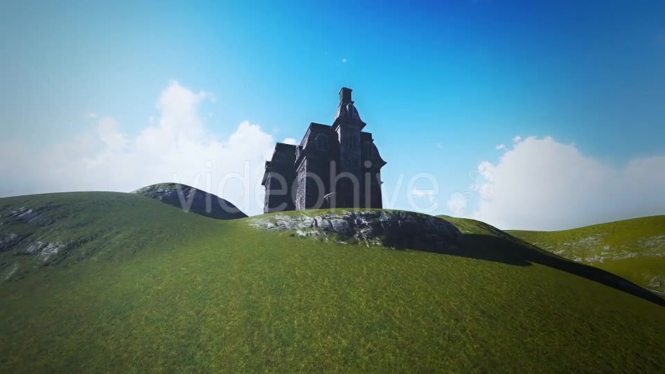 House on the Hill Sunny Day - Download Videohive 18976318