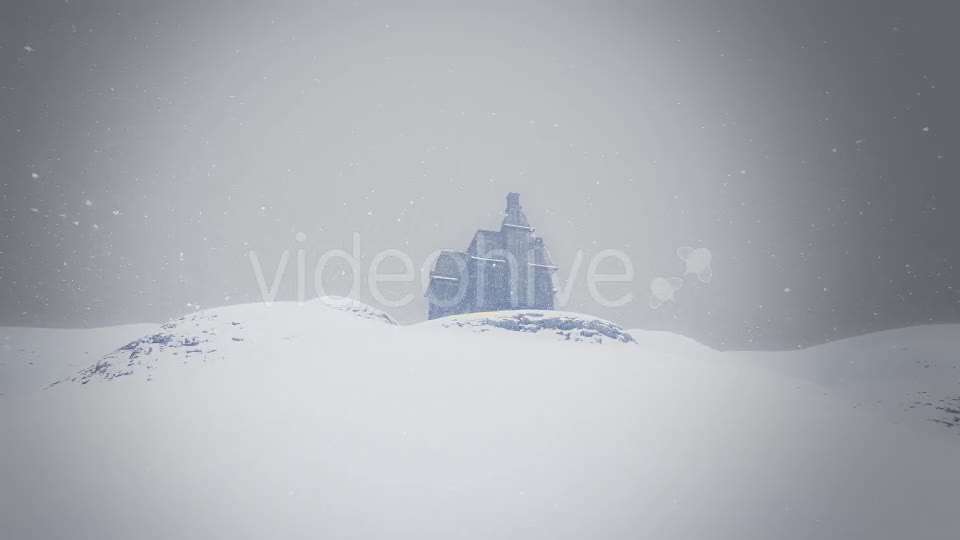 House on the Hill Winter - Download Videohive 18976447