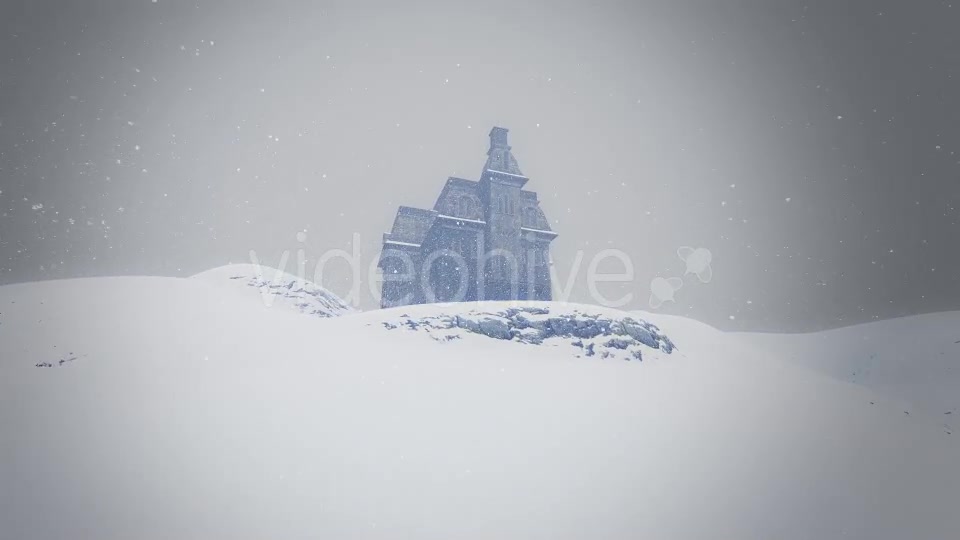 House on the Hill Winter - Download Videohive 18976447