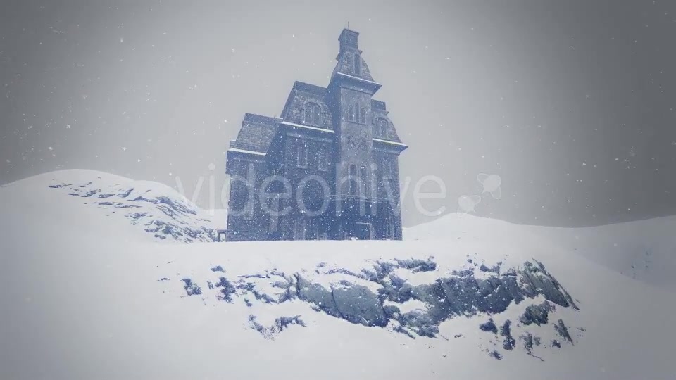 House on the Hill Winter - Download Videohive 18976447