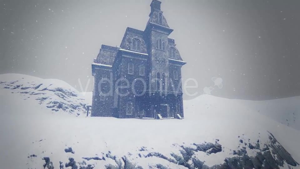 House on the Hill Winter - Download Videohive 18976447