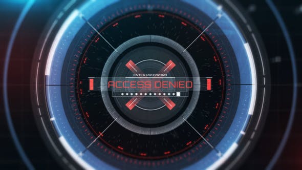 HUD Access Logo Reveal For Premiere Pro - Videohive 27732749 Download