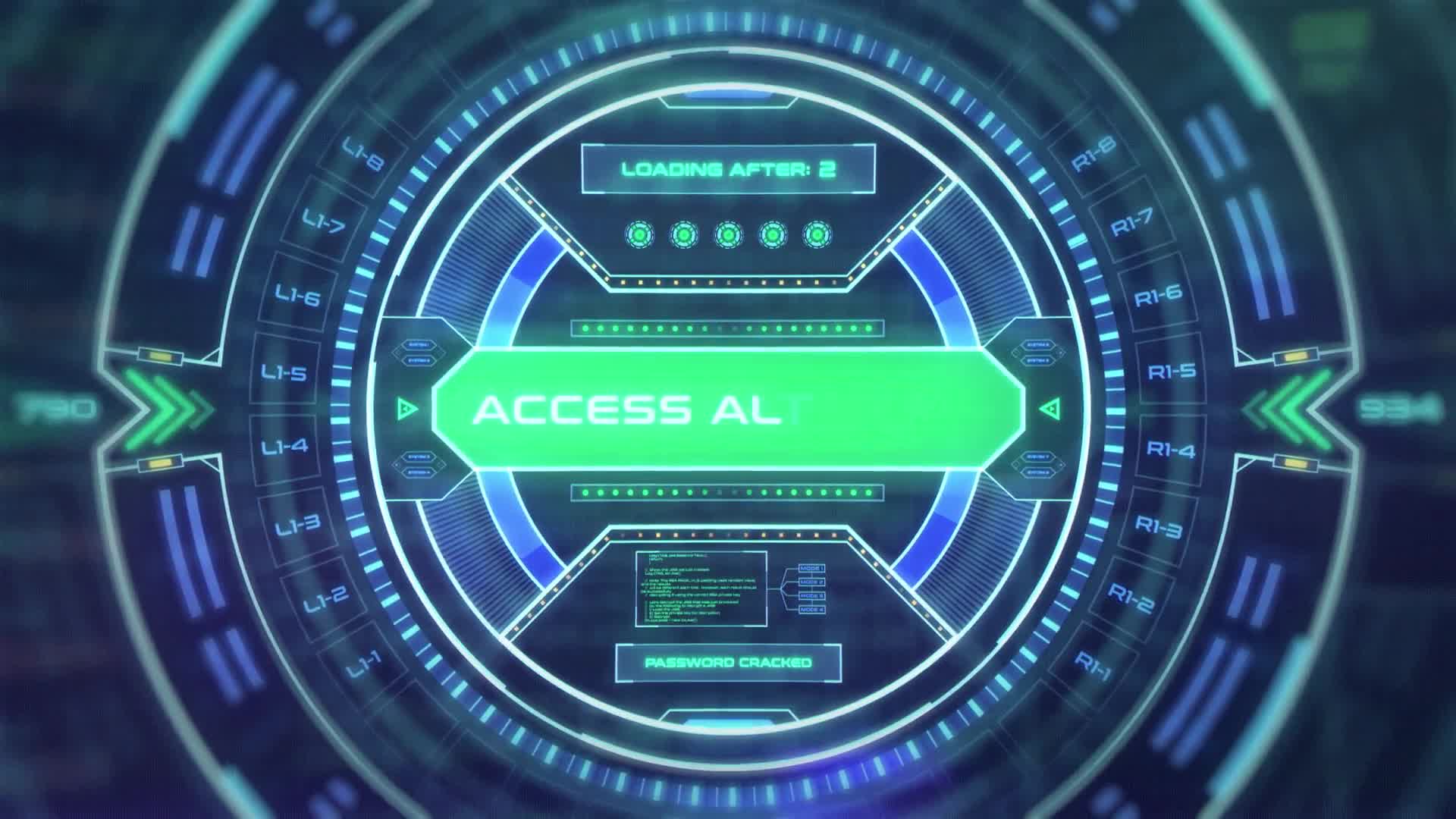 HUD Access Technology Intro Videohive 31812212 After Effects Image 7