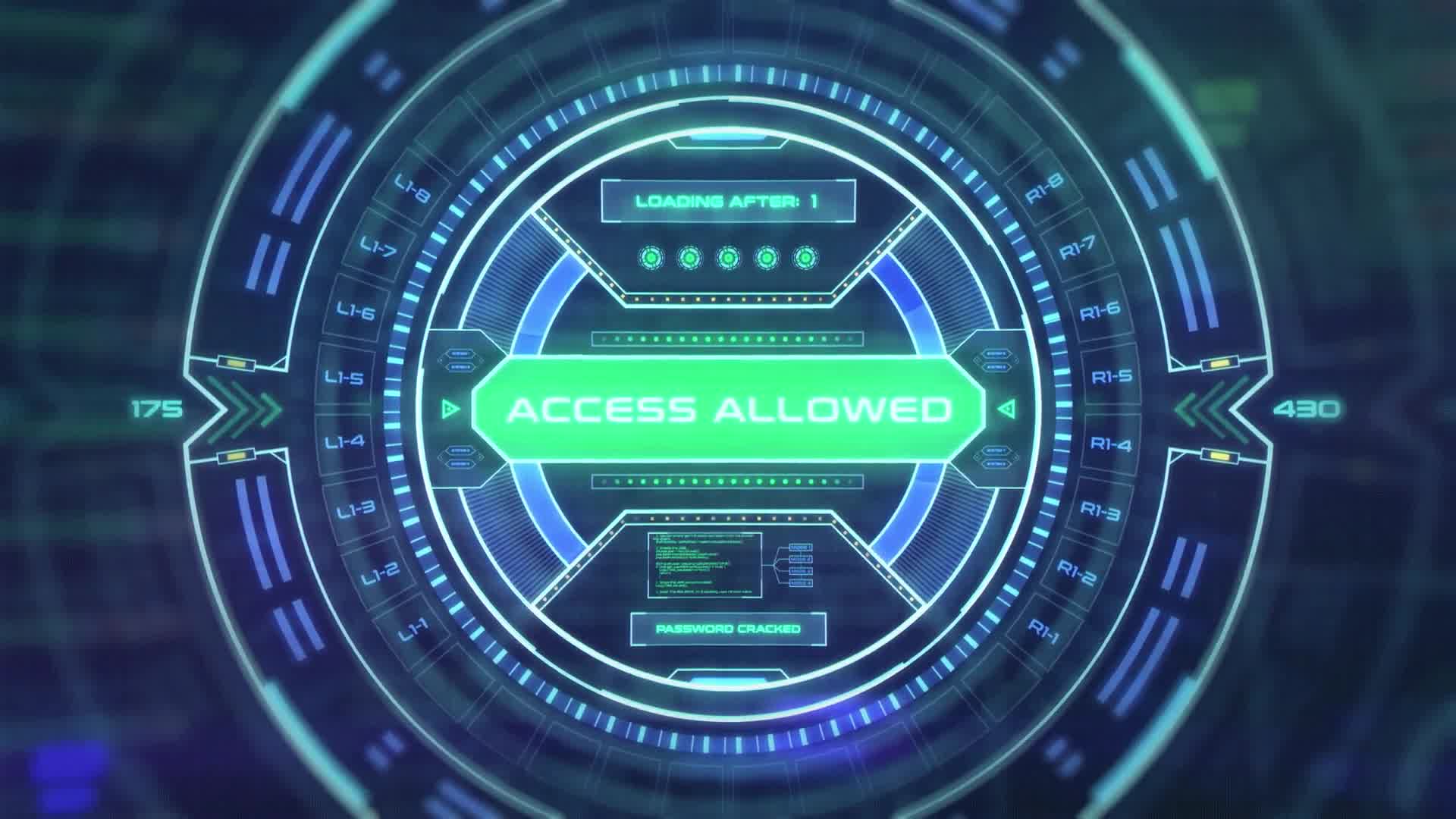 HUD Access Technology Intro Videohive 31812212 After Effects Image 8