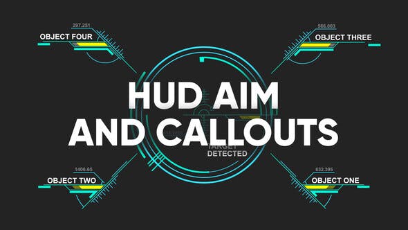 HUD aim and callouts - 30952370 Videohive Download