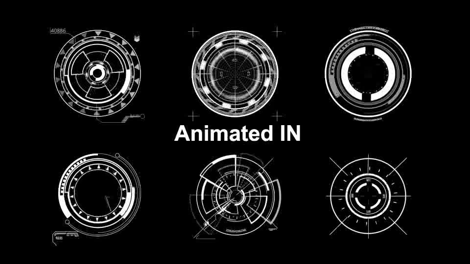 HUD Circle Elements - Download Videohive 16290765