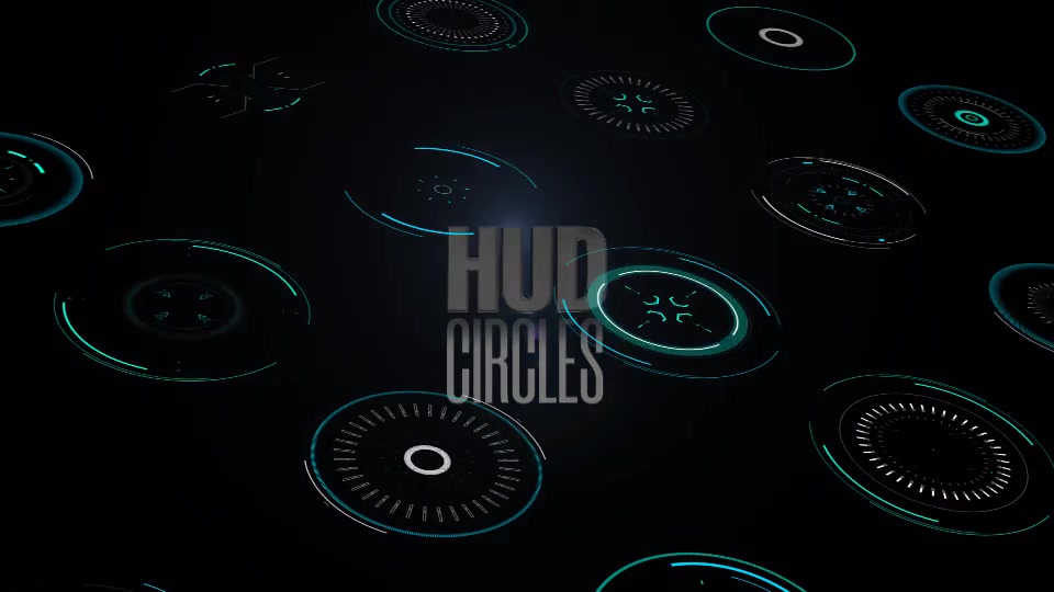 HUD Circles Videohive 36453918 After Effects Image 3