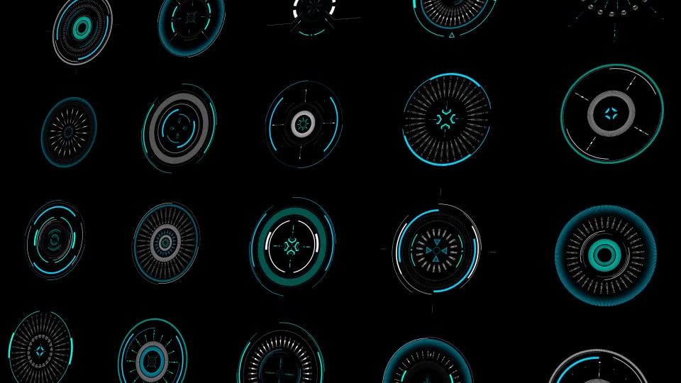 HUD Circles Videohive 36453918 After Effects Image 4