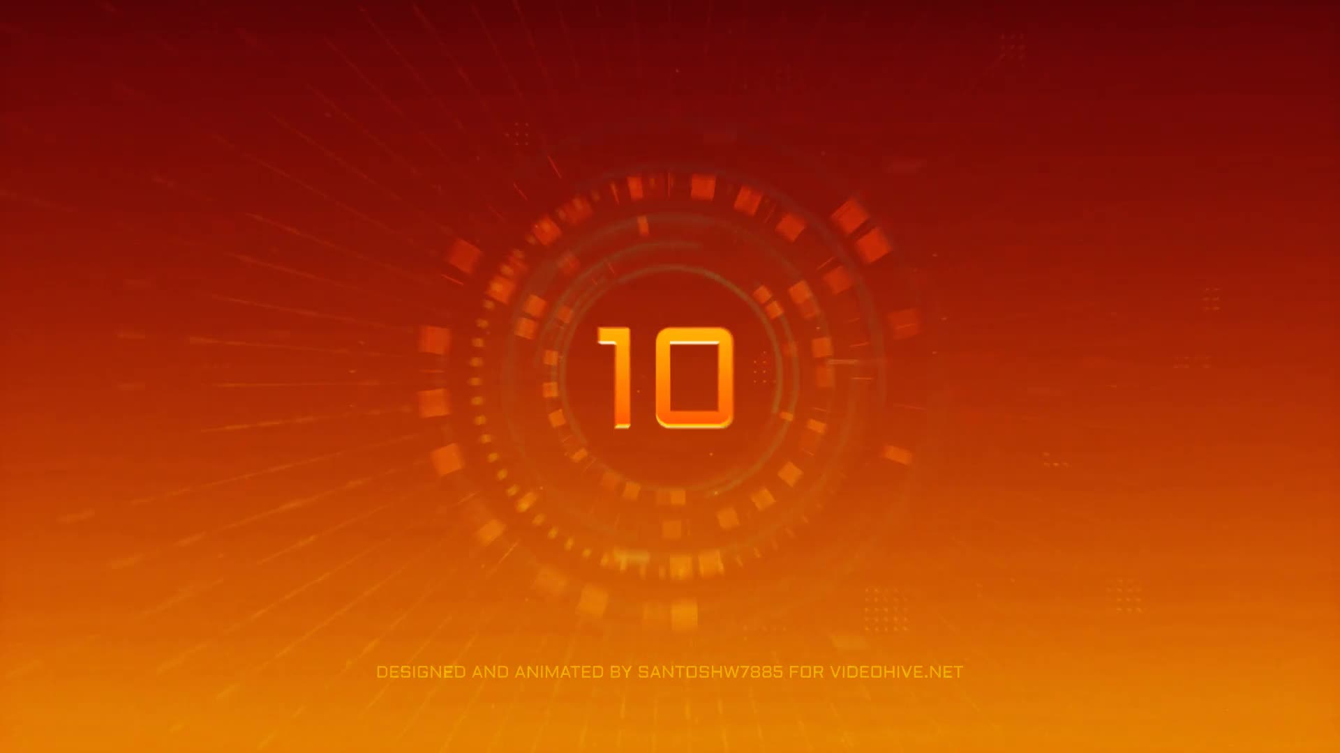 HUD Countdown Intro Videohive 30953626 After Effects Image 1