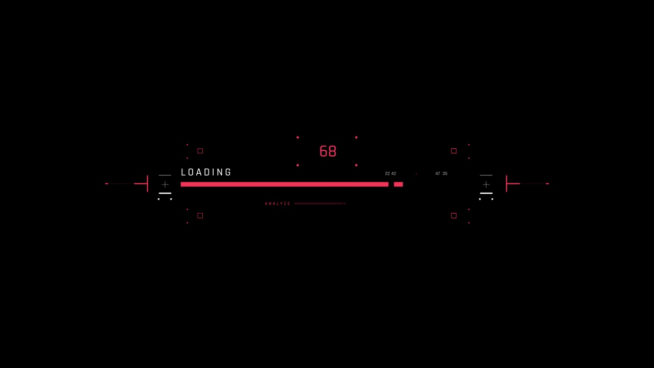 HUD Cyberpunk Loading Bars Videohive 39228122 After Effects Image 2