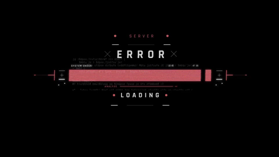 HUD Cyberpunk System Error Videohive 39354308 After Effects Image 12