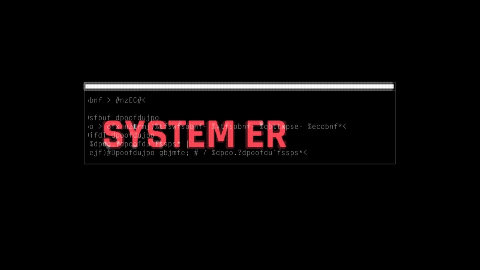 HUD Cyberpunk System Error Videohive 39354308 After Effects Image 8