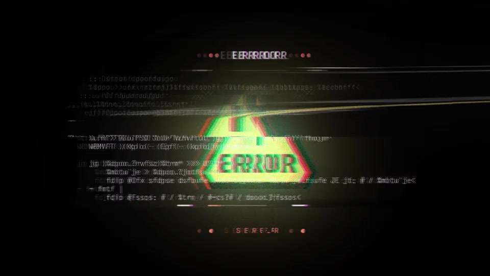 HUD Cyberpunk System Error Videohive 39354308 After Effects Image 9