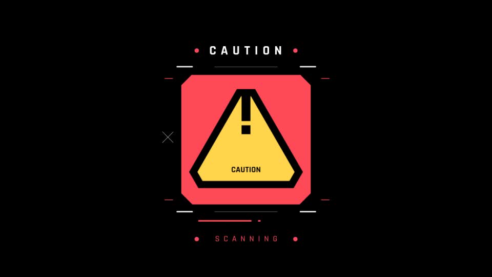 HUD Cyberpunk Warnings Videohive 40252198 After Effects Image 2