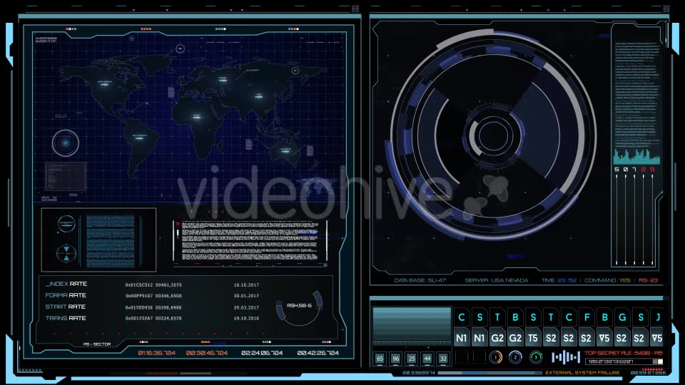 HUD Dashboard Control Interface - Download Videohive 18933171