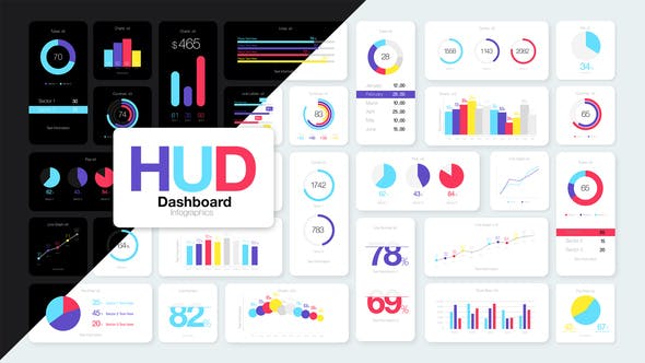HUD Dashboard Infographics - Download 27449314 Videohive