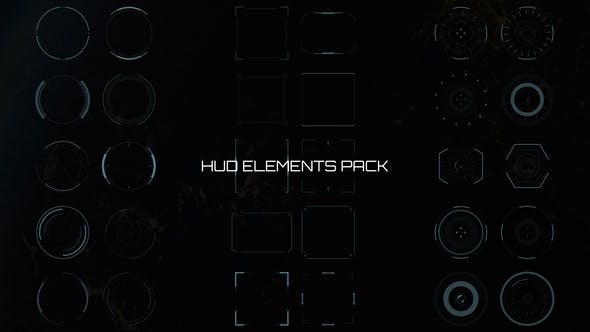HUD Elements Pack - Download 39763575 Videohive