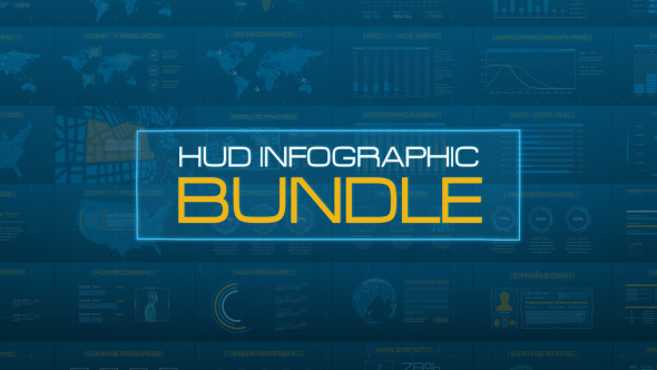 HUD Infographic Bundle - Download Videohive 20484370