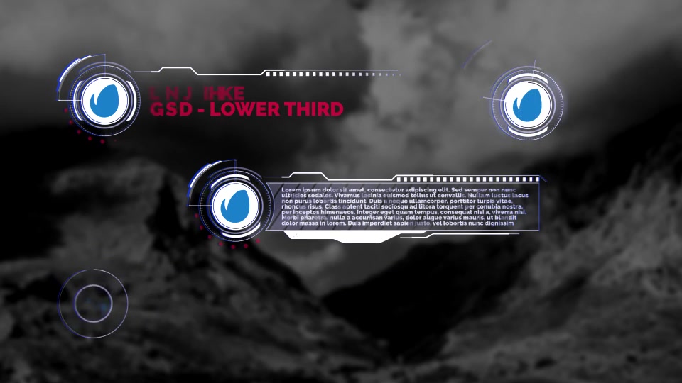 HUD Lower Thirds - Download Videohive 10511385
