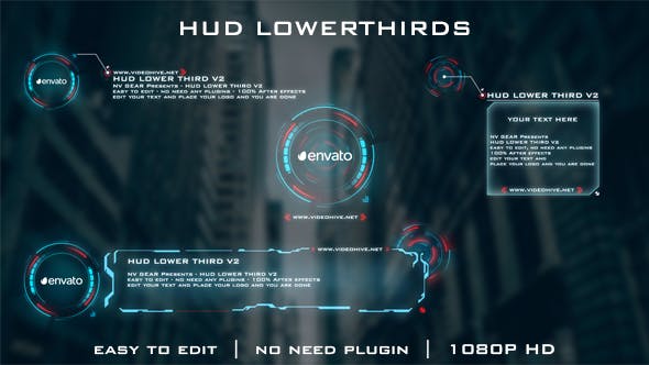 Hud Lowerthirds - 18417921 Videohive Download