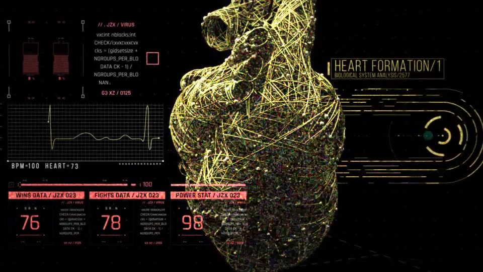 HUD Medical Interface Heart Videohive 38050329 After Effects Image 10