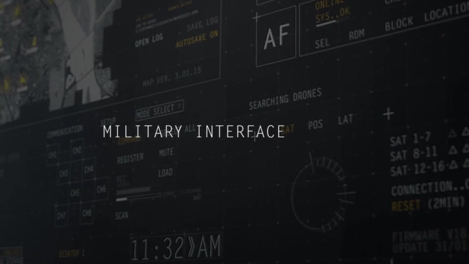 HUD Military Interface Project - Download Videohive 12586082