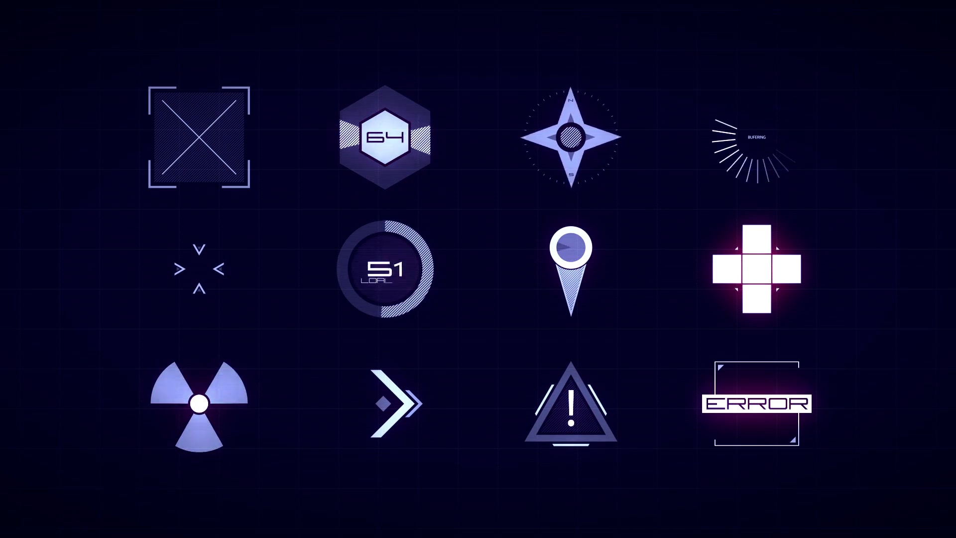 download free after effects hud pack