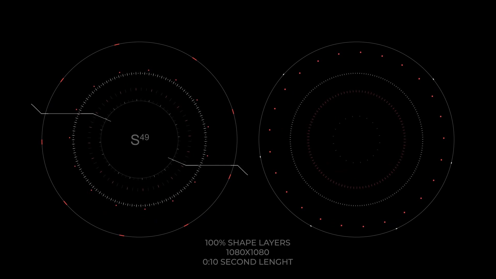 HUD Pack Circles Videohive 33548451 After Effects Image 9