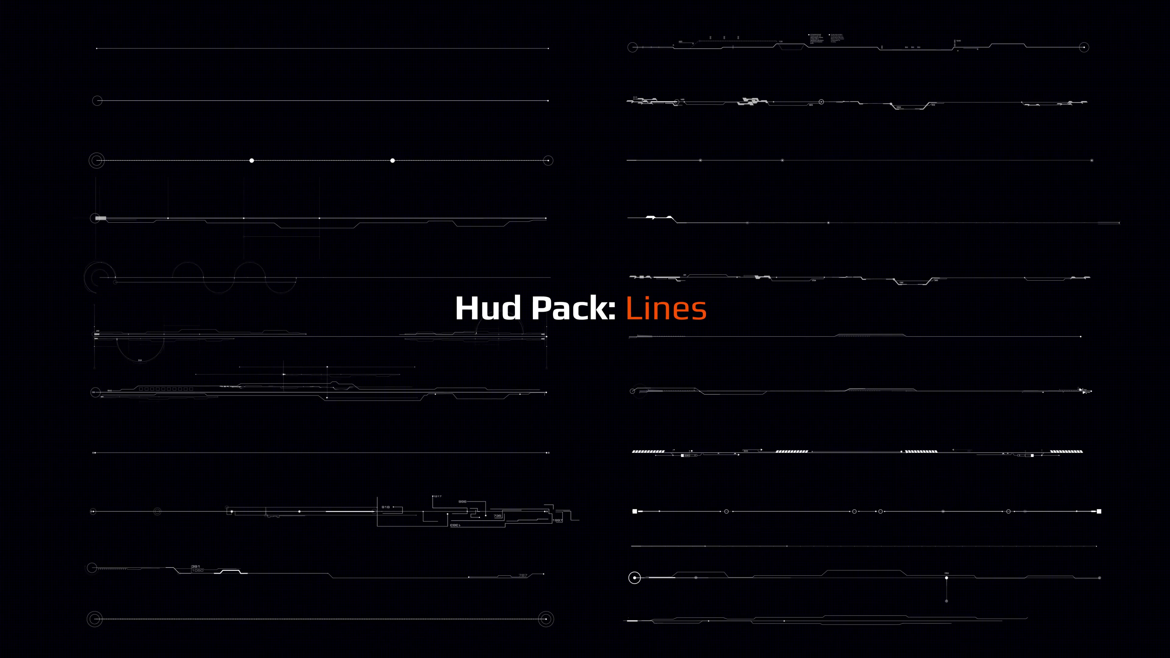 Hud Pack Lines Videohive 28108512 After Effects Image 3