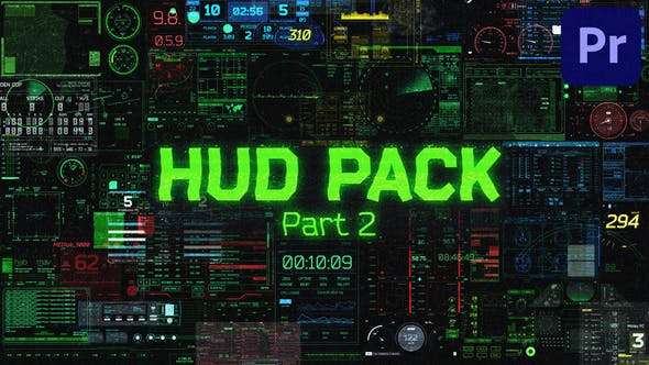 HUD Pack | Part 2 PP - Videohive Download 38251407
