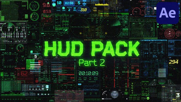 HUD Pack | Part 2 - Videohive Download 38250154