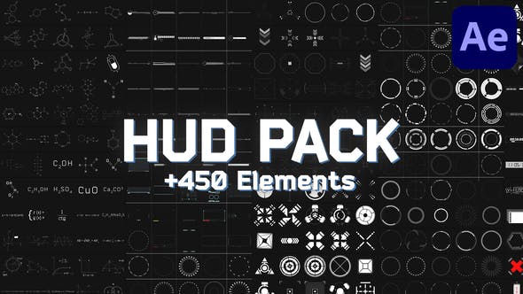 HUD Pack | Part 6 - Videohive Download 38668272