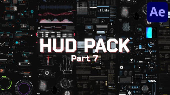 HUD Pack | Part 7 - Videohive Download 38698423