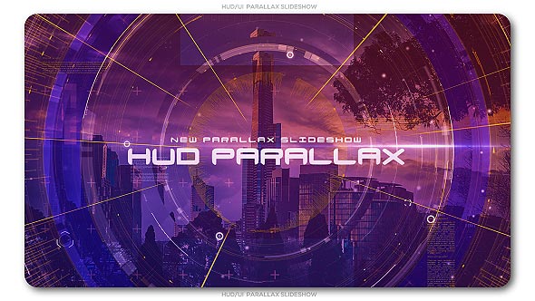 HUD Parallax Slideshow - Download Videohive 20387092