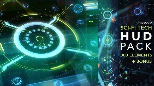 HUD Sci Fi Infographic - Download Videohive 18967517